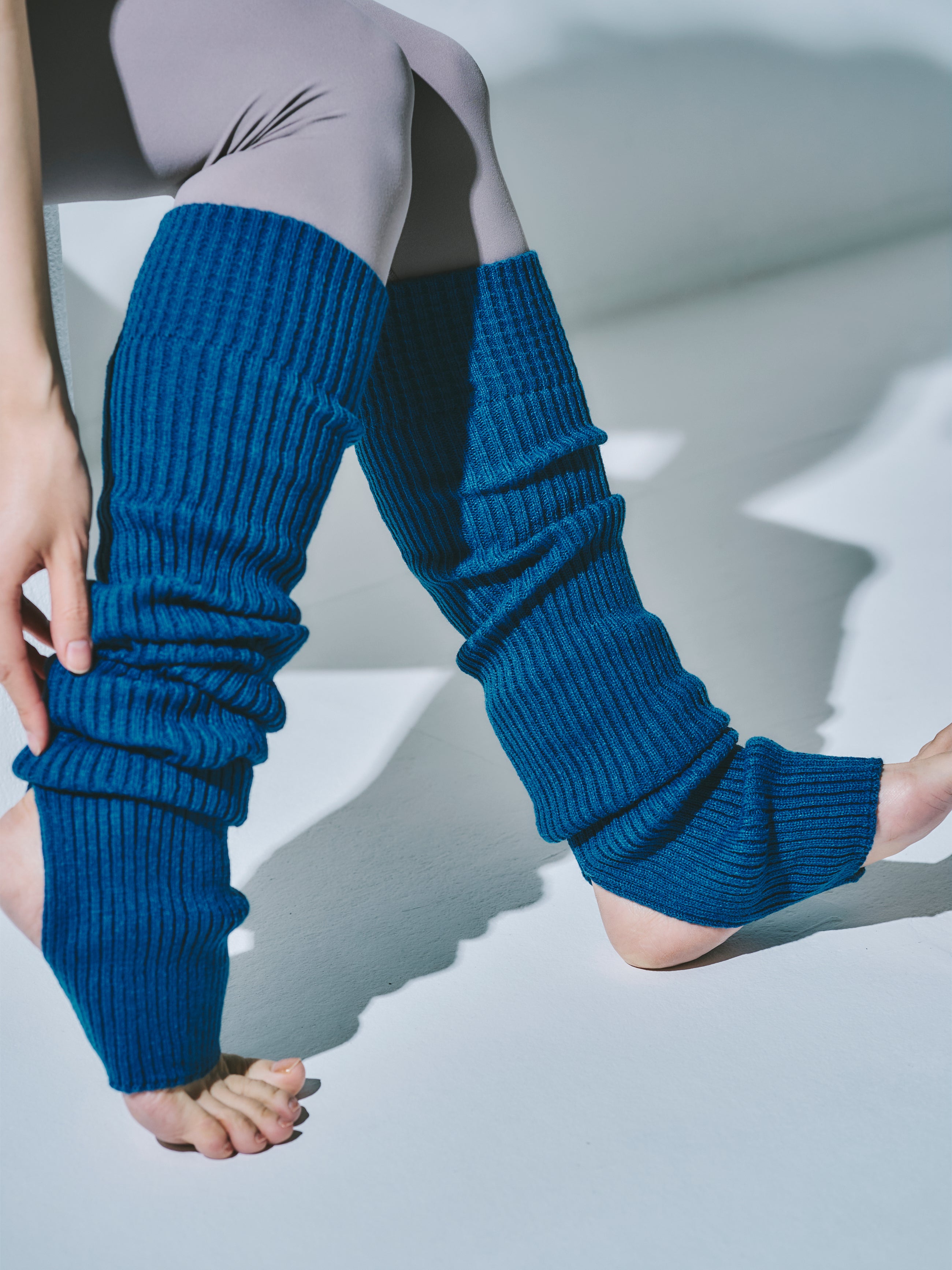 レッグウォーマー ロング丈 75㎝ Long Rib Leg Warmers【KIT公式通販】