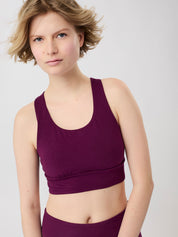 MANDALA ウェルネス ブラ ブラックプラム