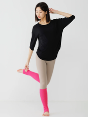 エッセンシャルズ レッグウォーマー ショート ソフトクリムゾン