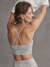 VARLEY ムーブ アイリーナ ブラ アイボリー テクスチャード スネーク