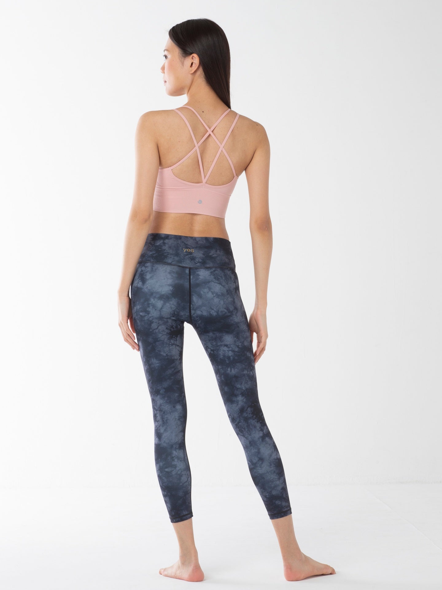 ルエラ シームレス スポーツブラ ピンク