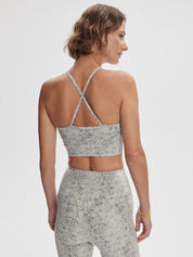 VARLEY ムーブ アイリーナ ブラ アイボリー テクスチャード スネーク