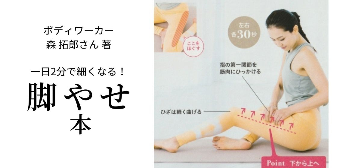 森 拓郎さんの書籍 『脚やせ本」にKITのウェアを提供しました