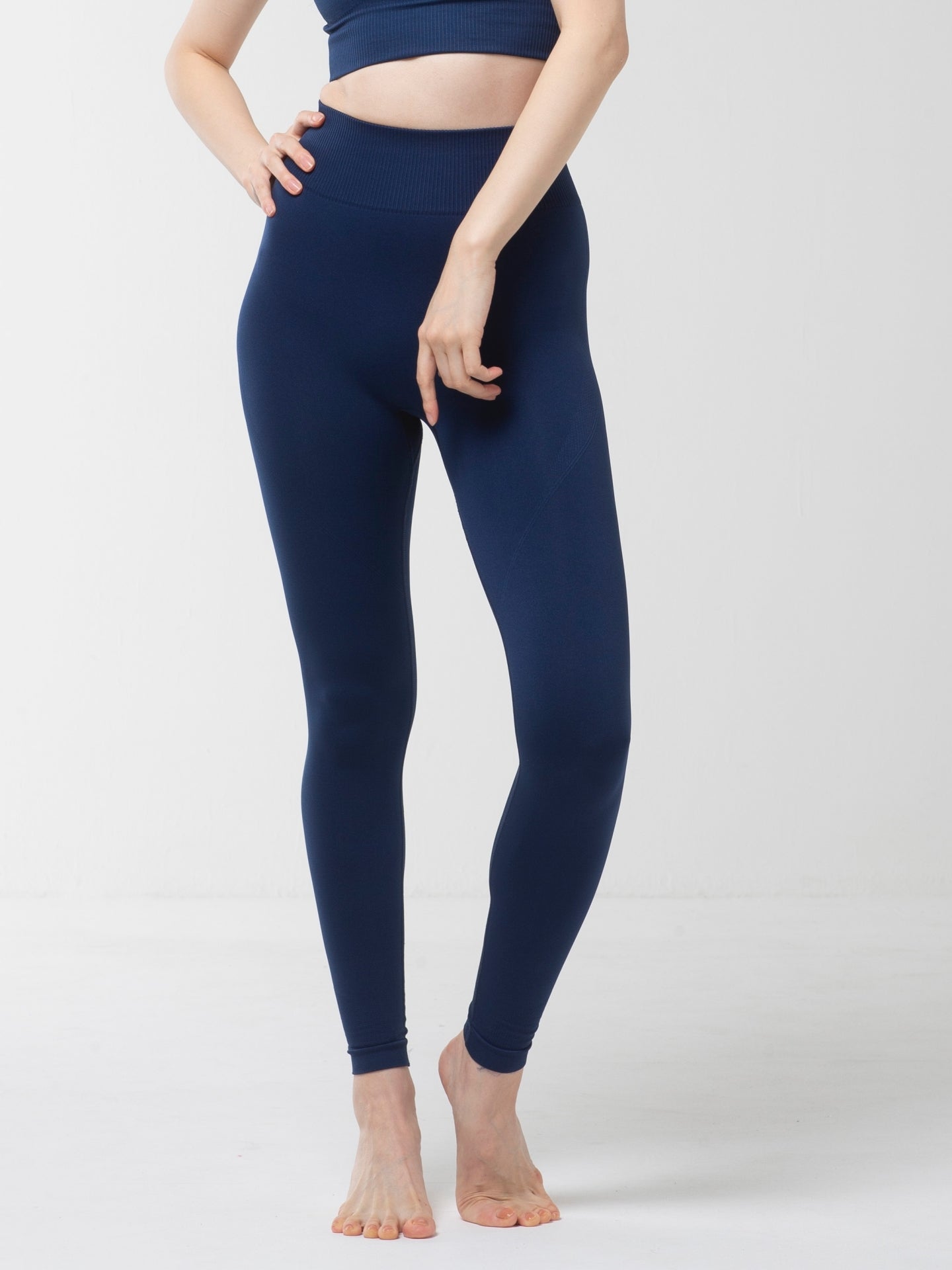 【セット】エッセンシャル シームレス セット ネイビー