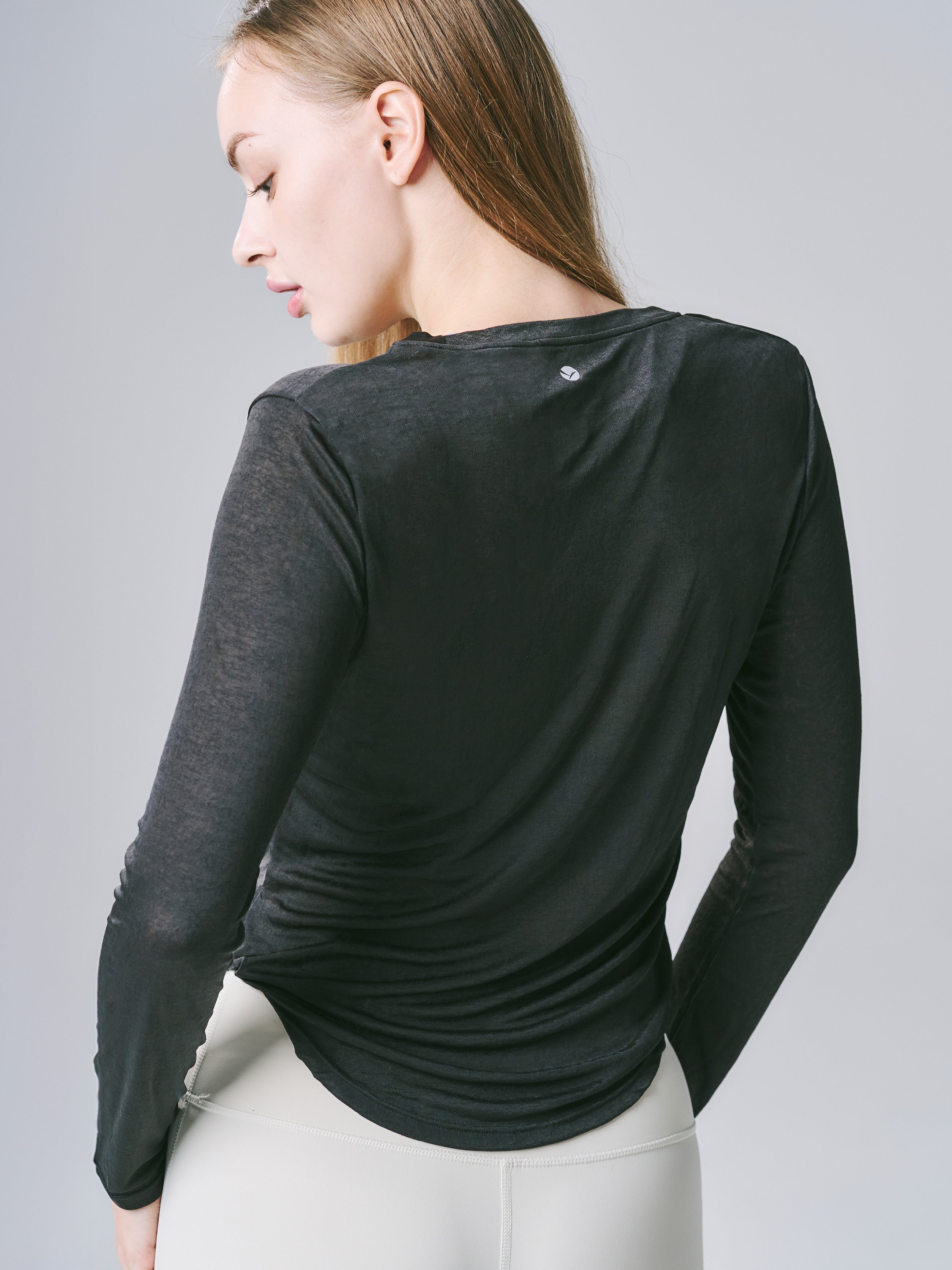 フリーソフト ハイライズ レギンス 25 ブラウン コントラスト