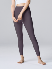 【フリーサイズ】カイリー レギンス グレイッシュブラウン