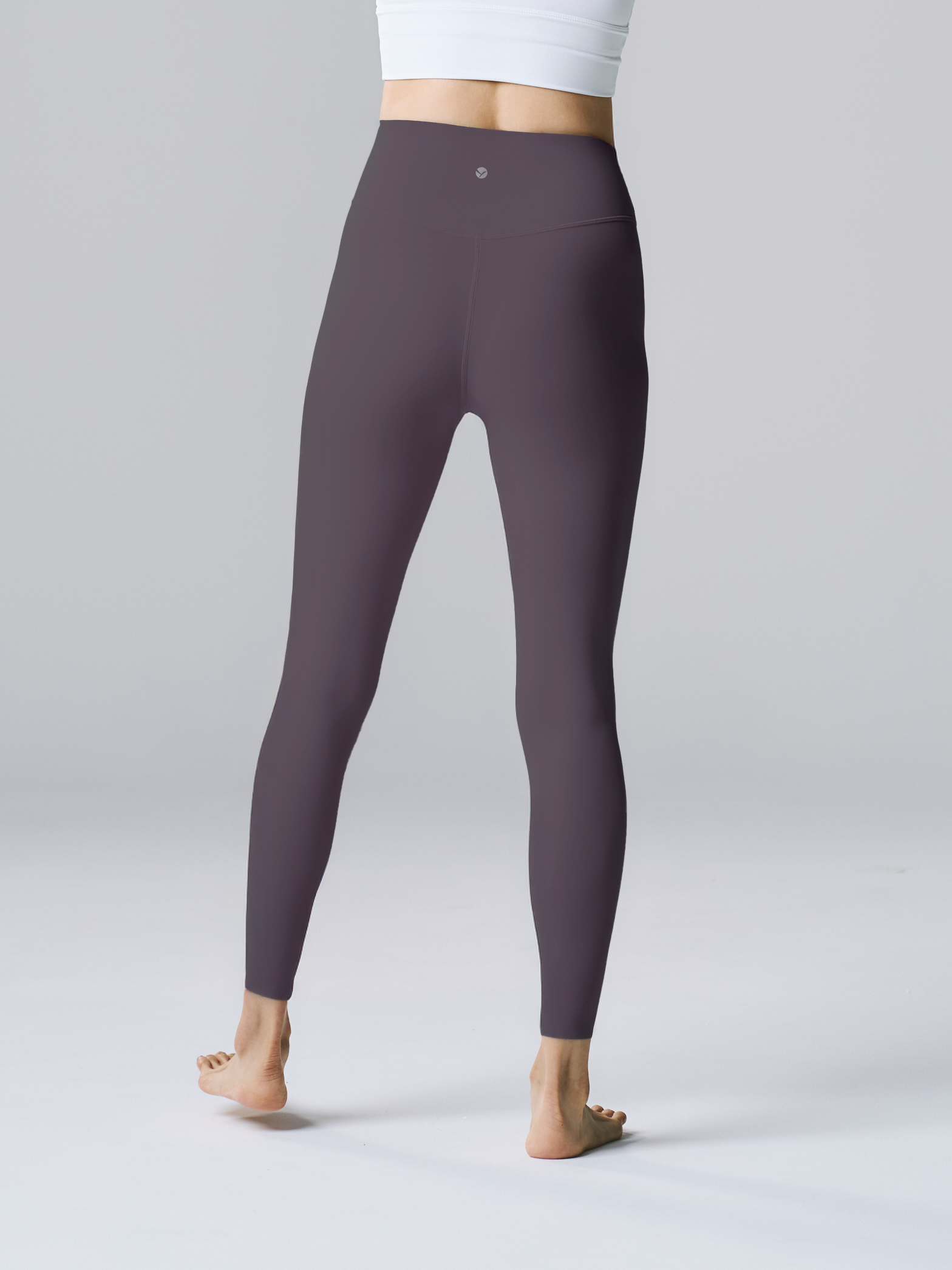 【フリーサイズ】カイリー レギンス グレイッシュブラウン