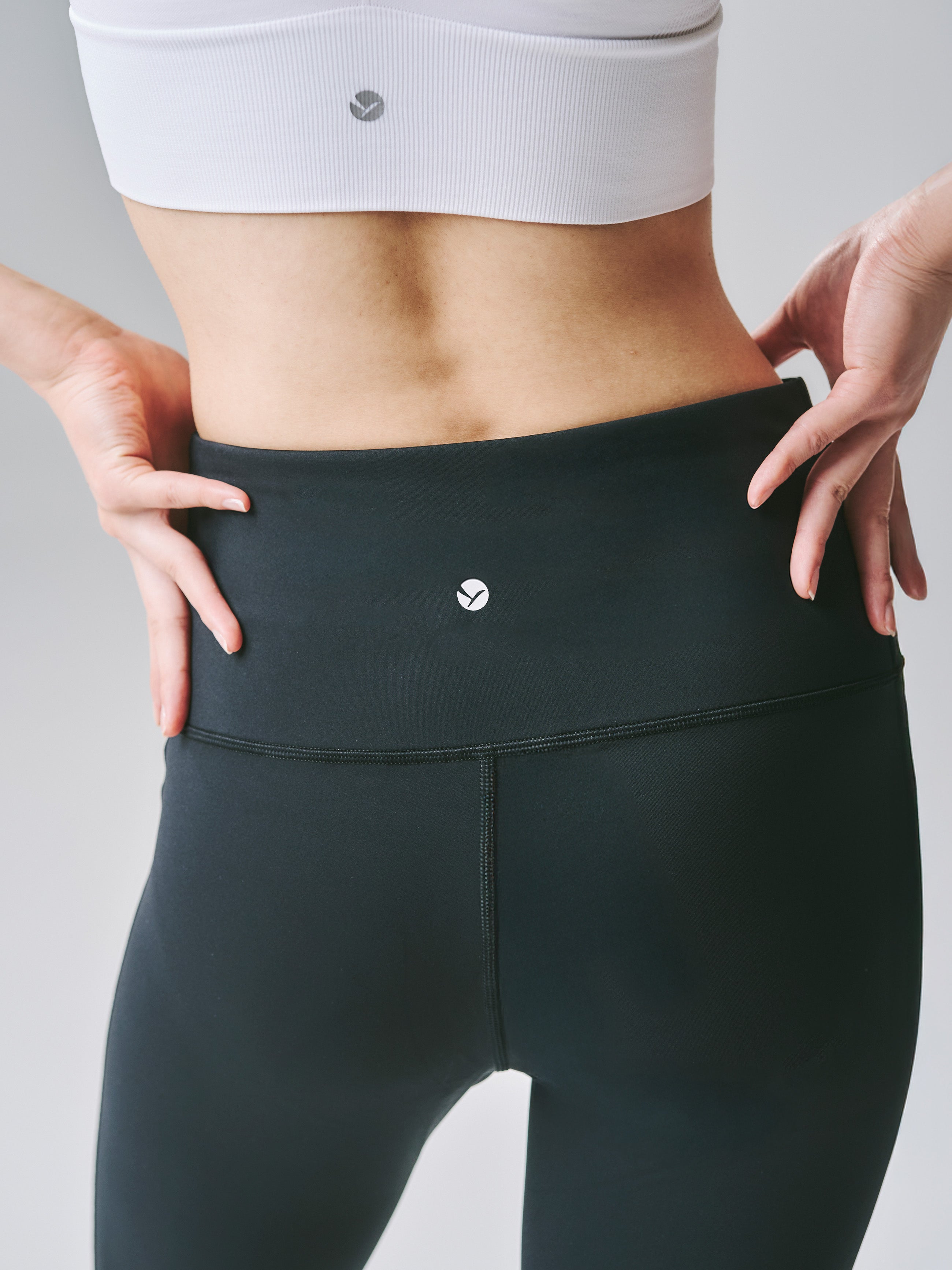 レギンス Yラインカバー ハイウエスト ライクラ素材 ボディ