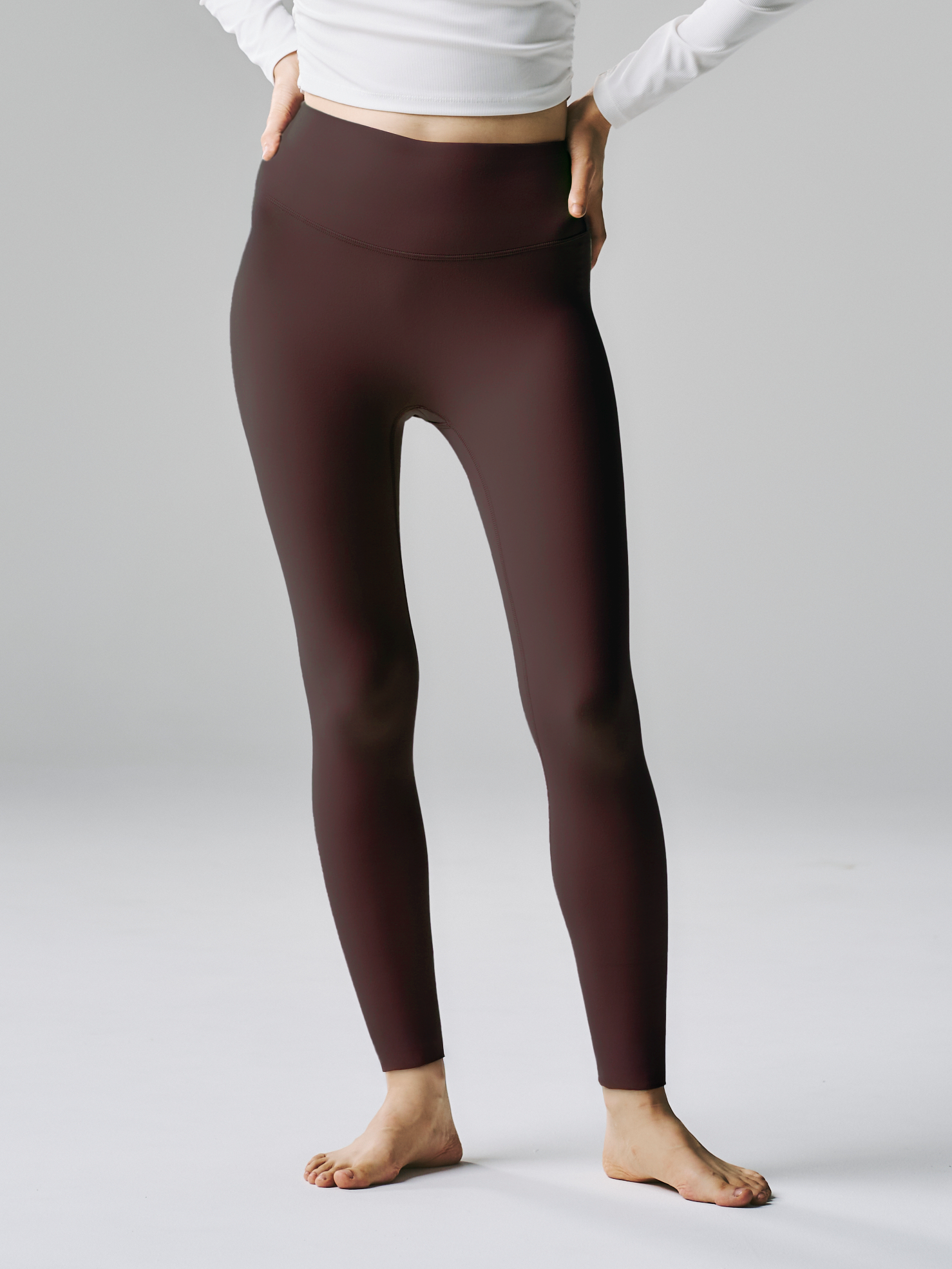 【フリーサイズ】カイリー レギンス コーヒー