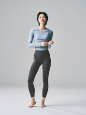 【フリーサイズ】カイリー レギンス オイル ブルー