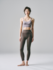 【フリーサイズ】カイリー レギンス ティーブラウン