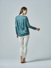 デボラ リラックス トップス ティー フォレストグリーン