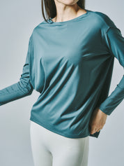 デボラ リラックス トップス ティー フォレストグリーン