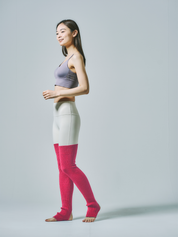 エッセンシャルズ レッグウォーマー ソフトクリムゾン