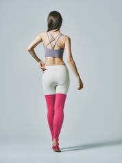 エッセンシャルズ レッグウォーマー ソフトクリムゾン