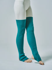 エッセンシャルズ レッグウォーマー ジェード