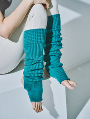 エッセンシャルズ レッグウォーマー ジェード