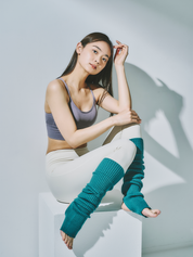 エッセンシャルズ レッグウォーマー ジェード