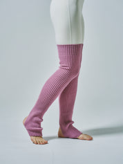 エッセンシャルズ レッグウォーマー ピンク