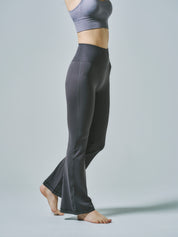 ノア ロング フレアパンツ チャコール