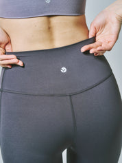 ノア ロング フレアパンツ チャコール