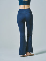 ノア ロング フレアパンツ ネイビー