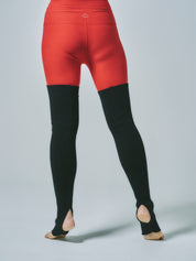 エッセンシャルズ レッグウォーマー ブラック