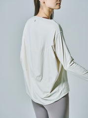 デボラ リラックス トップス ティー ジェードホワイト