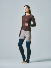 エッセンシャルズ レッグウォーマー ナイトフォール