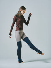 エッセンシャルズ レッグウォーマー ナイトフォール