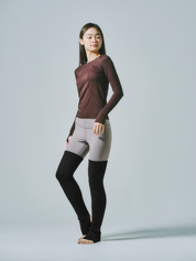 エッセンシャルズ レッグウォーマー ブラック