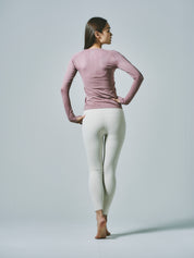 ヒトミ シームレス 長袖 トップス チューリングローズ