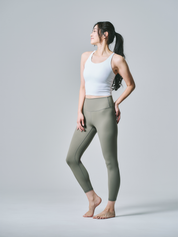 エマ レギンス モスグリーン