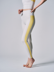 プレミアム バイカラー クロップドタンク バニラ・レモン