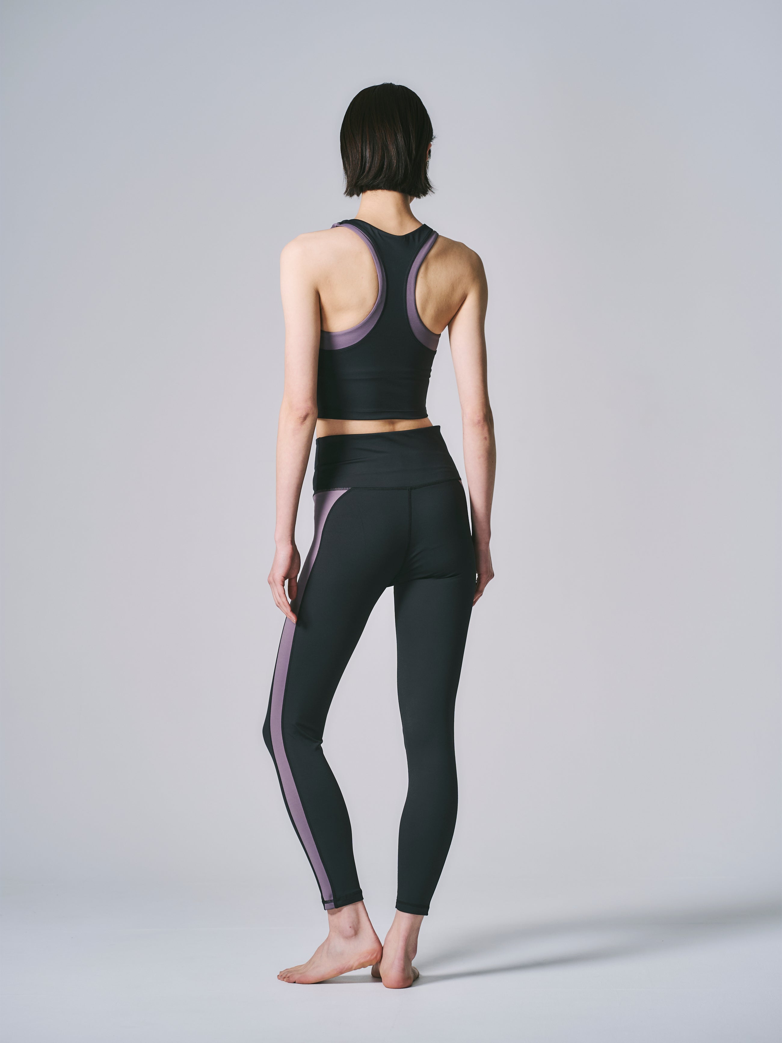 プレミアム バイカラー クロップドタンク ミッドナイト・フジ