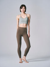 【フリーサイズ】カイリー レギンス ティーブラウン