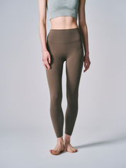 【フリーサイズ】カイリー レギンス ティーブラウン