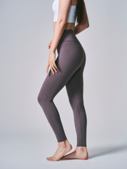 【フリーサイズ】カイリー レギンス グレイッシュブラウン