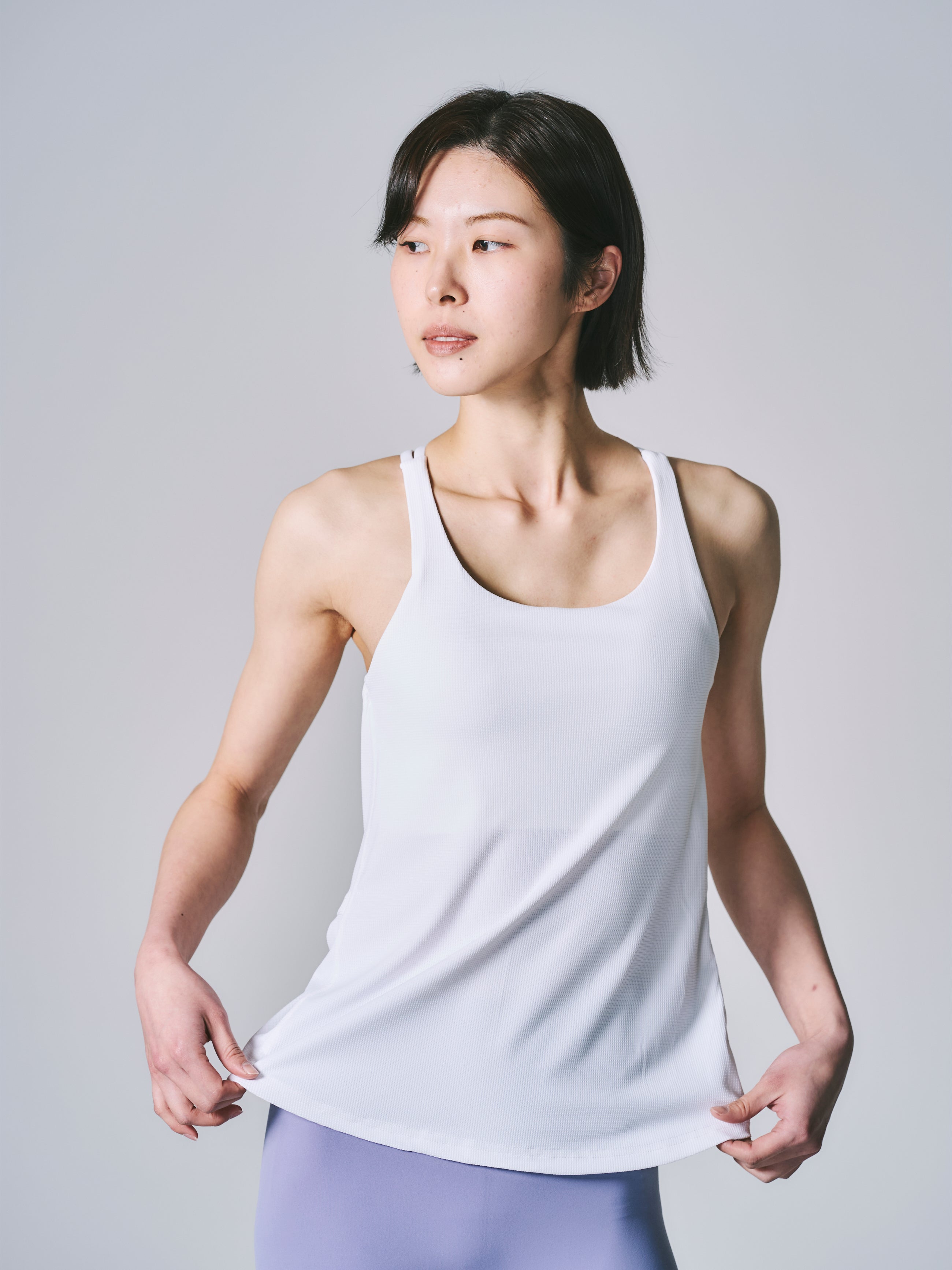 ソフィア レイヤード タンク ホワイト