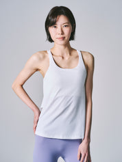ソフィア レイヤード タンク ホワイト