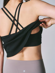 ソフィア レイヤード タンク  ブラック