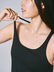 ソフィア レイヤード タンク  ブラック