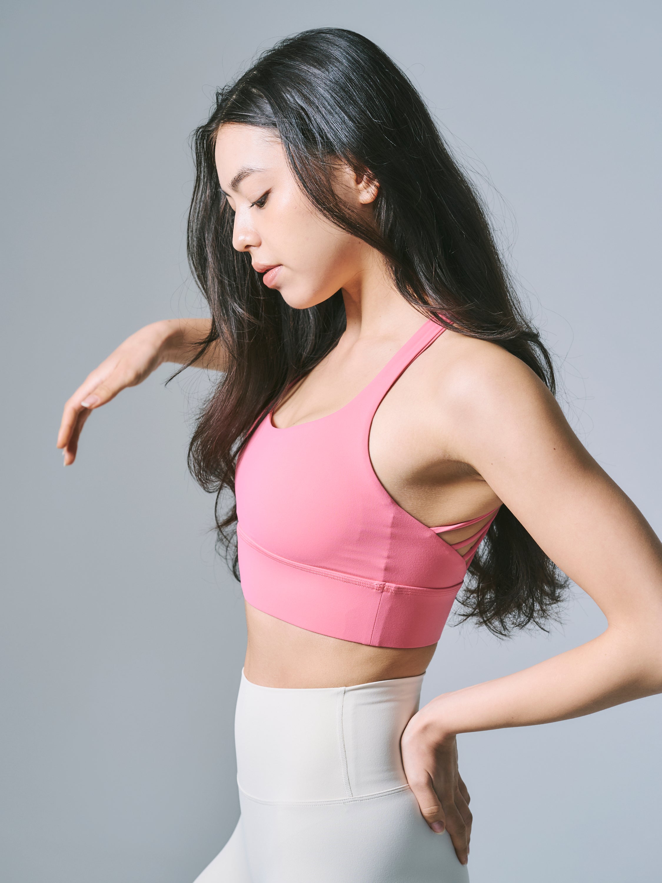 スカーラ　リリーガーネットブラトップ＆レギンス　ピンクM NEW ARRIVALS - SUKALA（スカーラ）