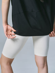デボラ リラックス トップス ショート Tシャツ ブラック
