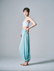 シャンティ バルーン パンツ スカイブルー