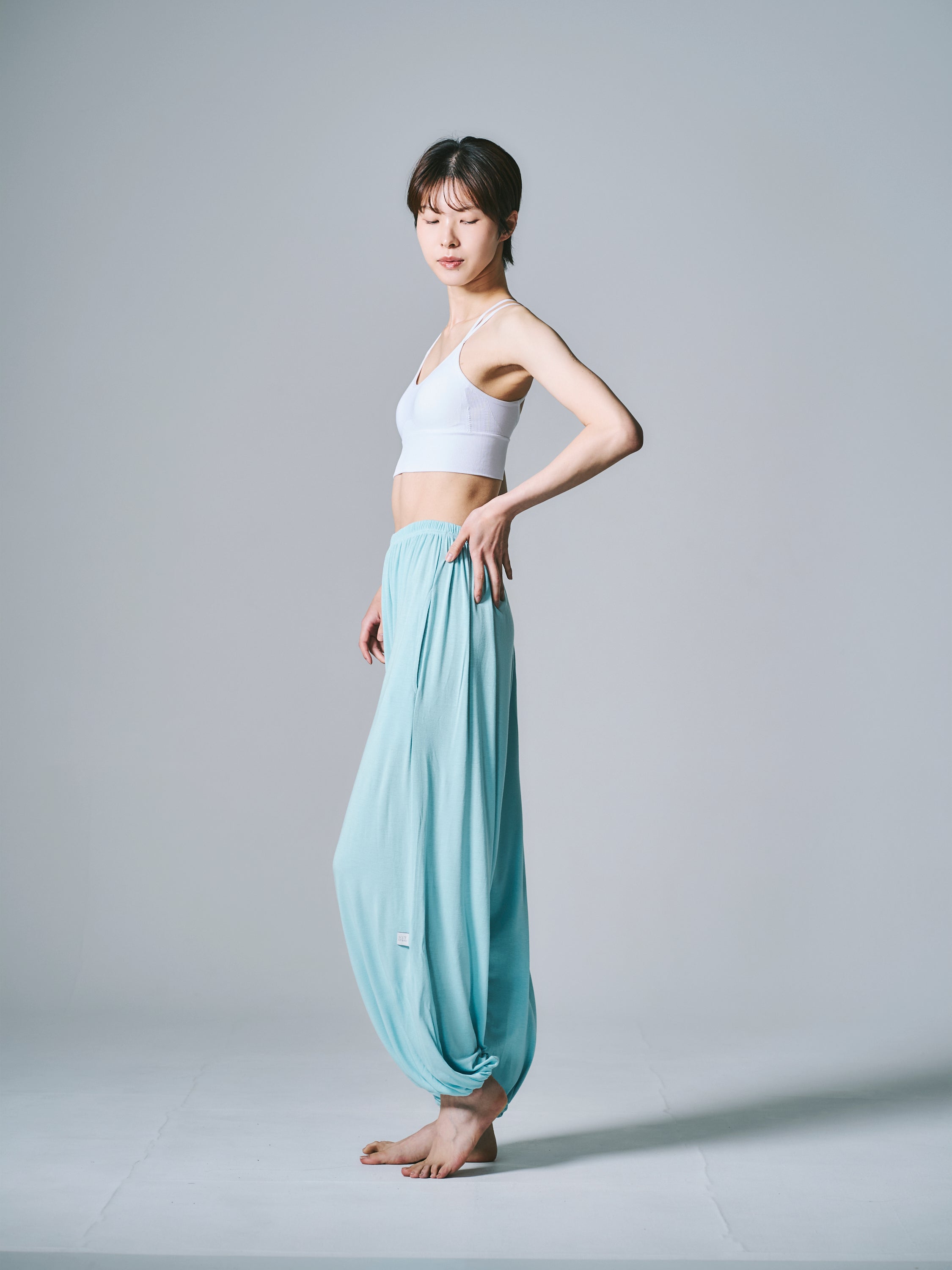 シャンティ バルーン パンツ スカイブルー