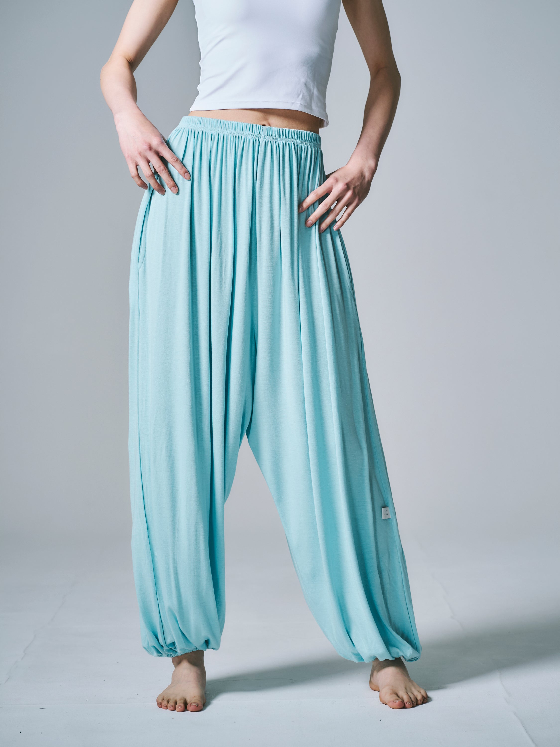 シャンティ バルーン パンツ スカイブルー