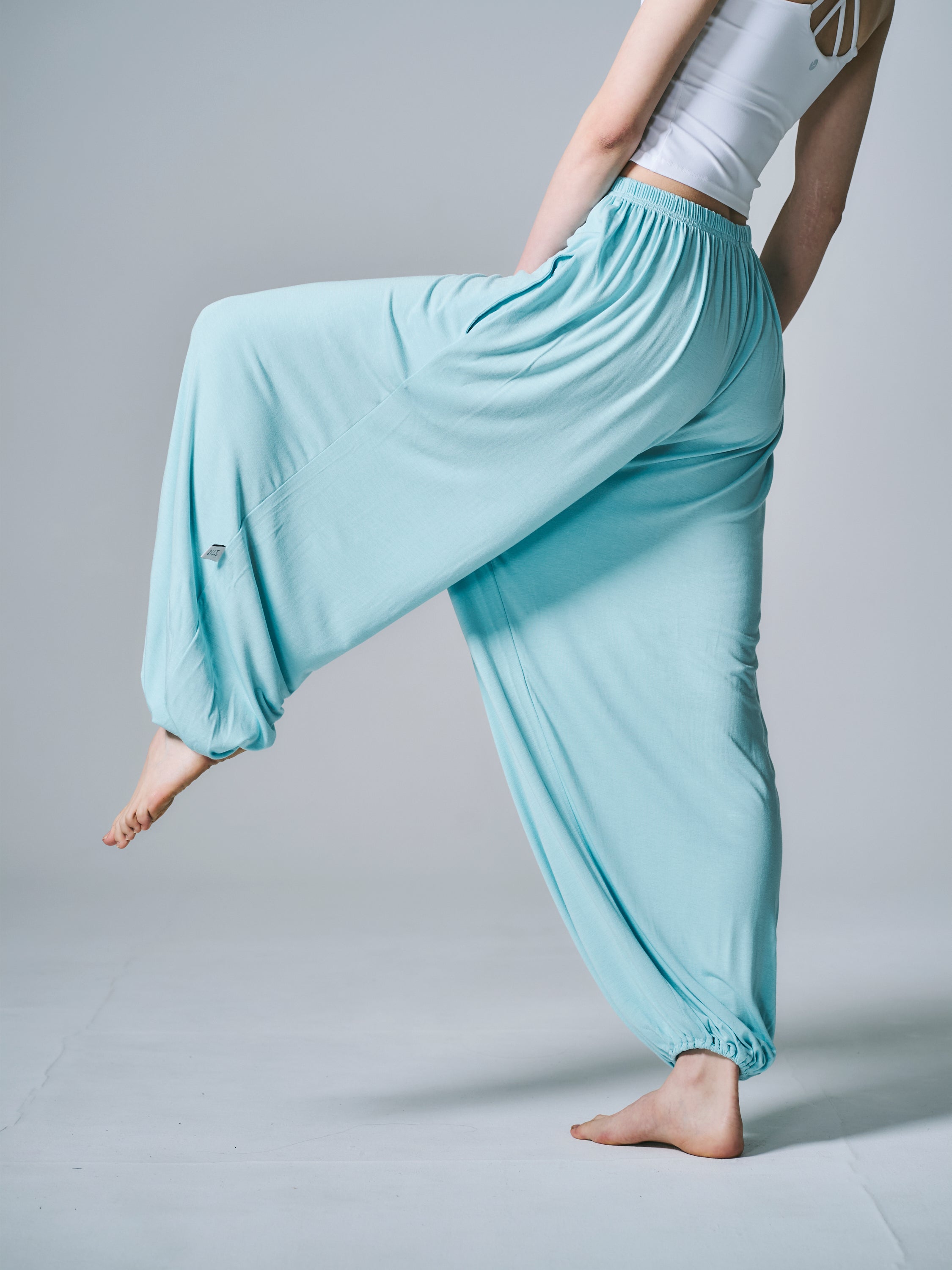シャンティ バルーン パンツ スカイブルー