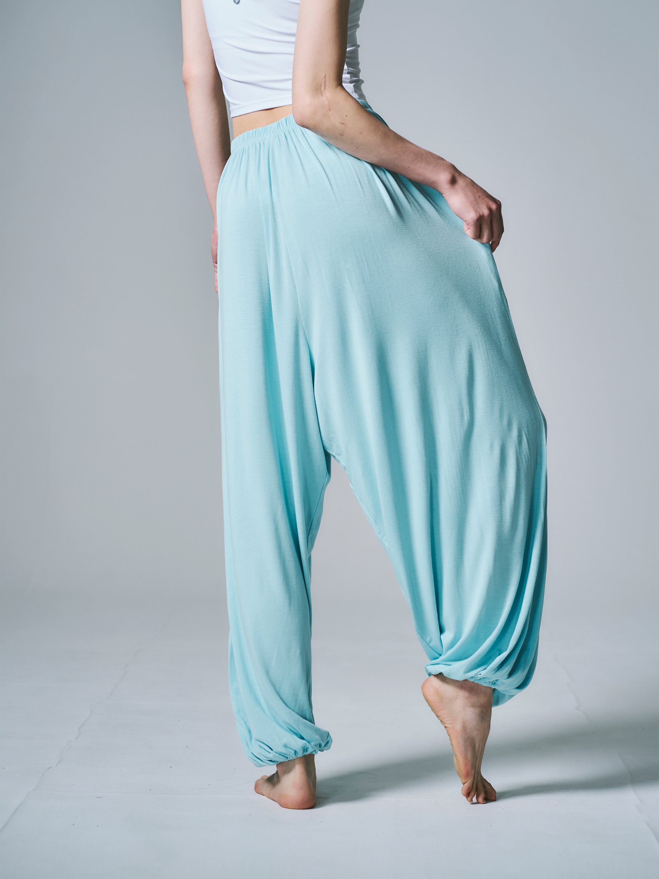 シャンティ バルーン パンツ スカイブルー