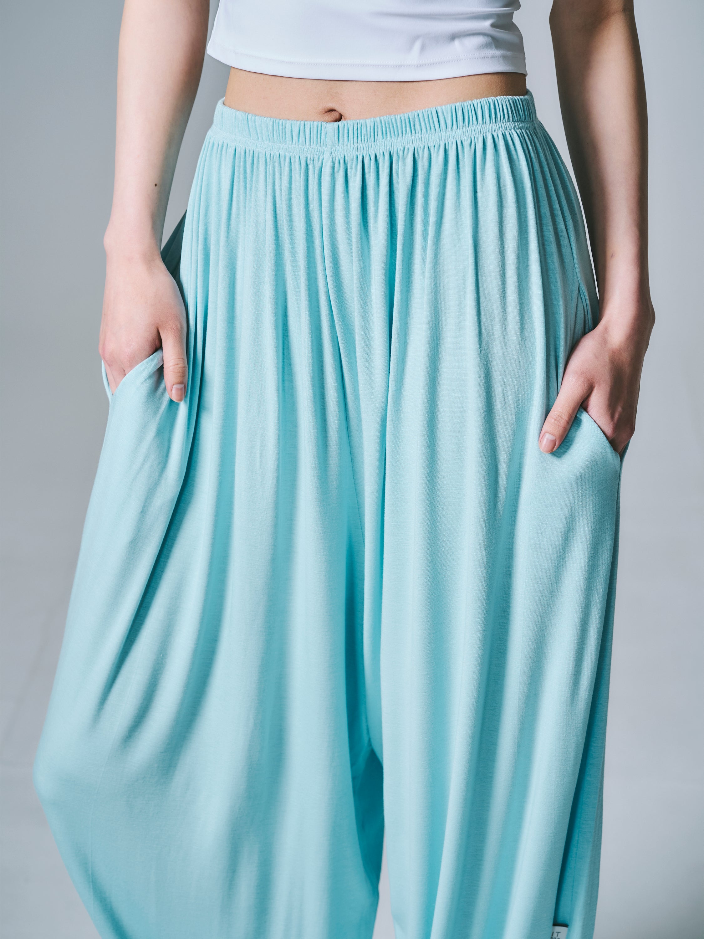 シャンティ バルーン パンツ スカイブルー